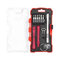 17pc High Quality Multi-function chrome vanadium Steel Portable Cell Phone Repair kit Hand Tool Glass Repair Kit